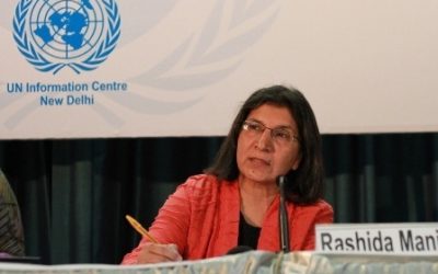 Pasaulinės moterų prieglaudų konferencijos pranešėja Rashida Manjoo apie smurtą prieš moteris