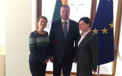 Dalyvavome susitikime su LR Ministru Pirmininku Sauliumi Skverneliu